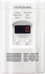 Kidde KN-COEG-3 Nighthawk Plug-in Carbon Monoxide and Explosive Gas Alarm