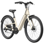 OKAI Stride 500W Step-Through Electric City Bike with up to 64km Battery Life