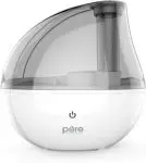 Pure Enrichment MistAire Silver Ultrasonic Cool Mist Humidifier