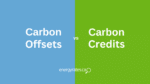 offsets vs carbon credits