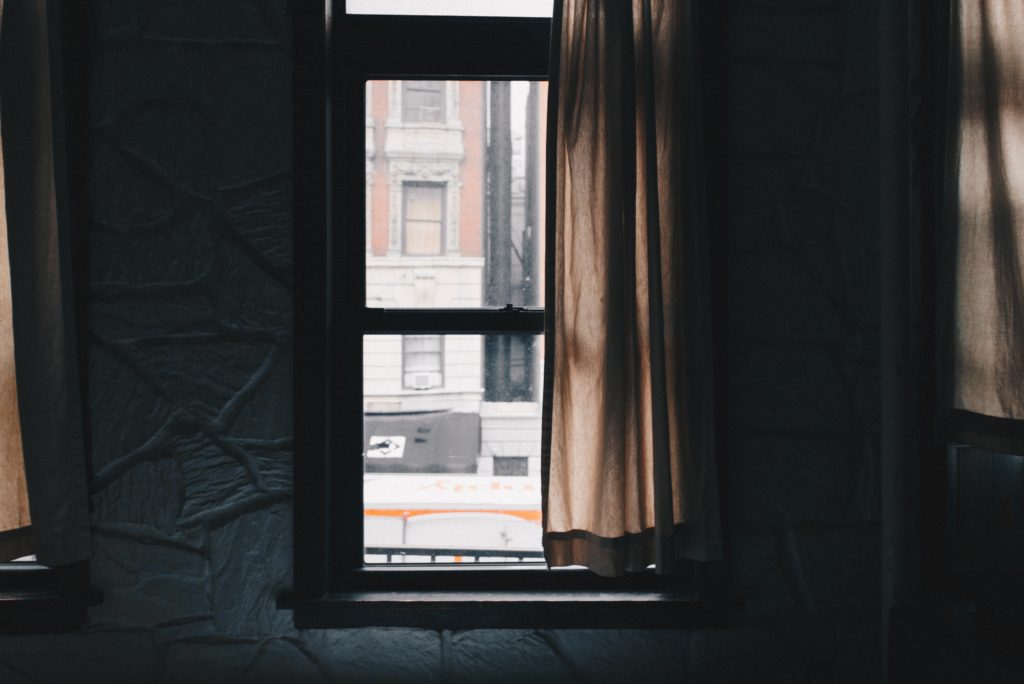 open the curtains during the day in winter and close them in summer